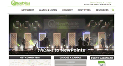 Desktop Screenshot of newpointe.org